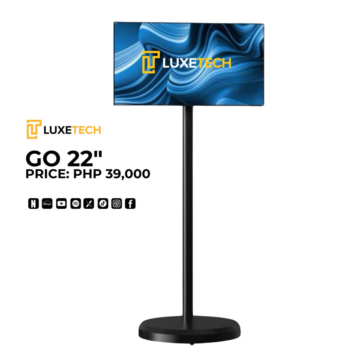 Luxetech GO 22"