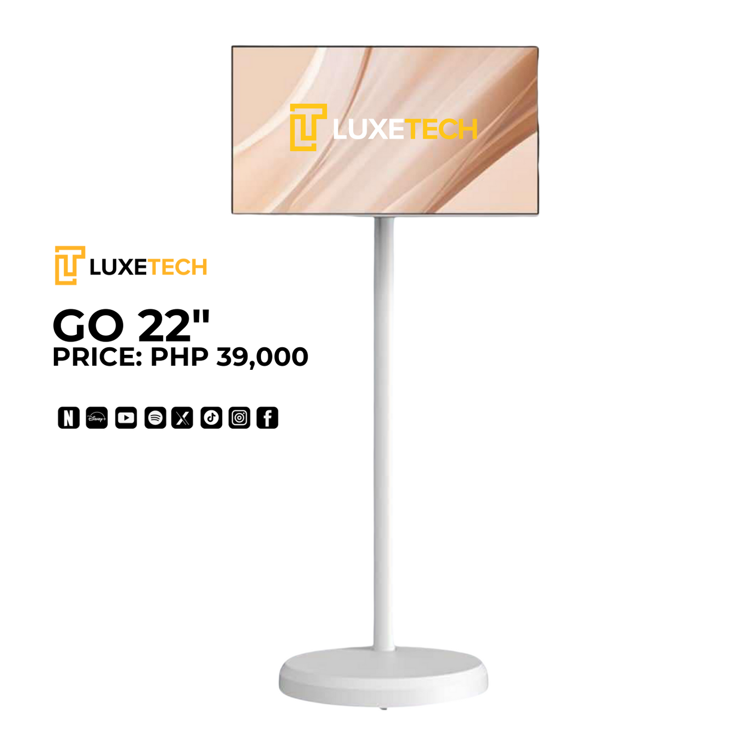 Luxetech GO 22"