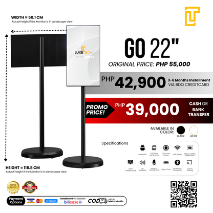 Luxetech GO 22"