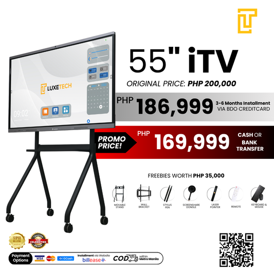 Luxetech iTV Smart Board - 55" 65" 75"