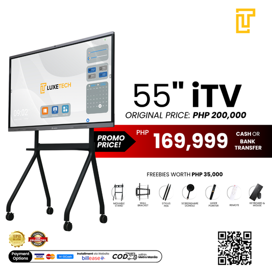 Luxetech iTV Smart Board - 55" 65" 75"