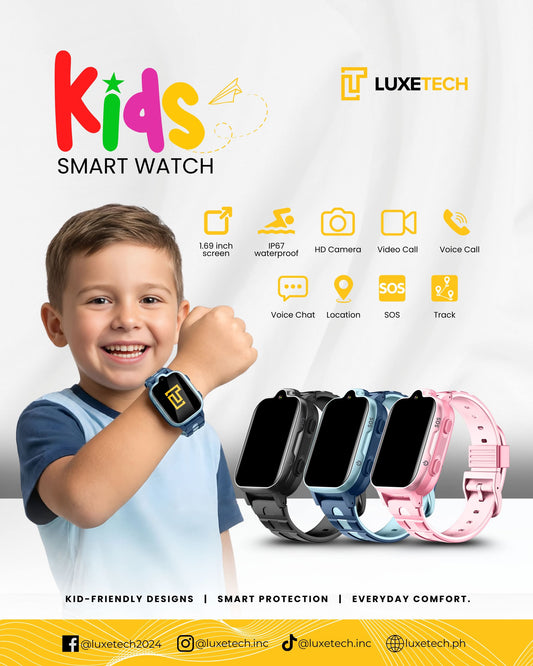 Luxetech Kids Smart Safety Watch