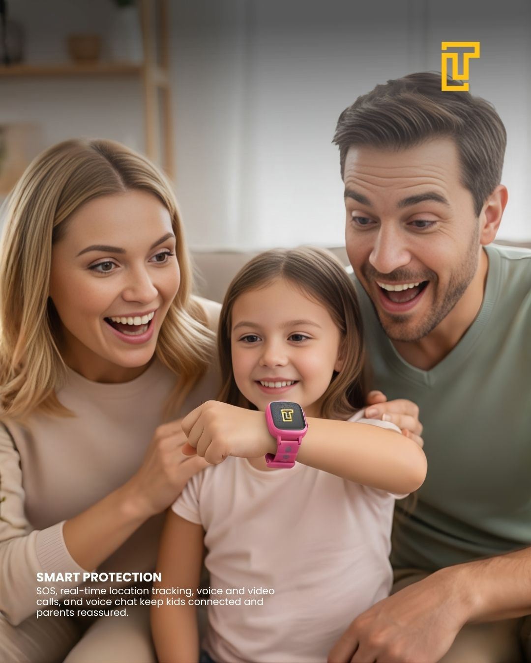 Luxetech Kids Smart Safety Watch