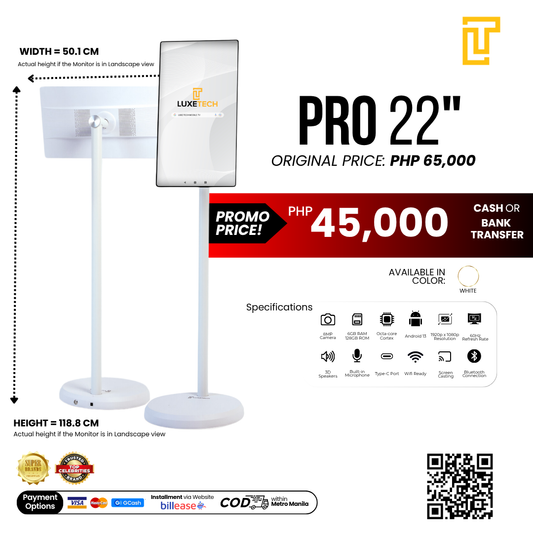 Luxetech PRO 22"