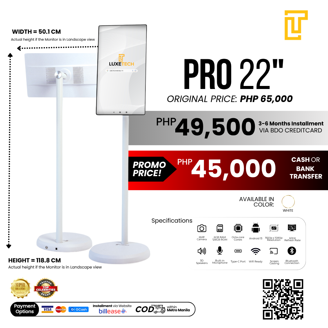 Luxetech PRO 22"