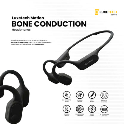 Luxetech Motion- Bone Conduction Headphones