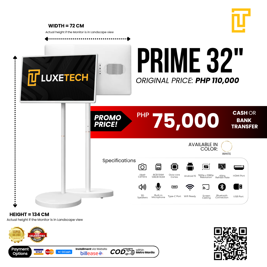 Luxetech Prime 32"
