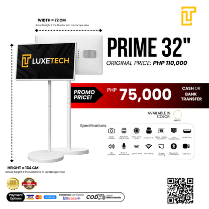 Luxetech Prime 32"