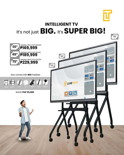 Luxetech iTV Smart Board - 55" 65" 75"