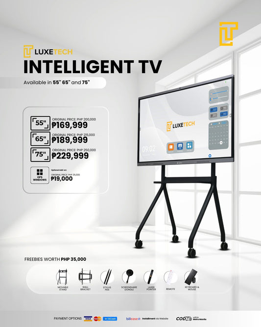 Luxetech iTV Smart Board - 55" 65" 75"