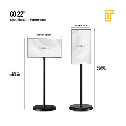 Luxetech GO 22"