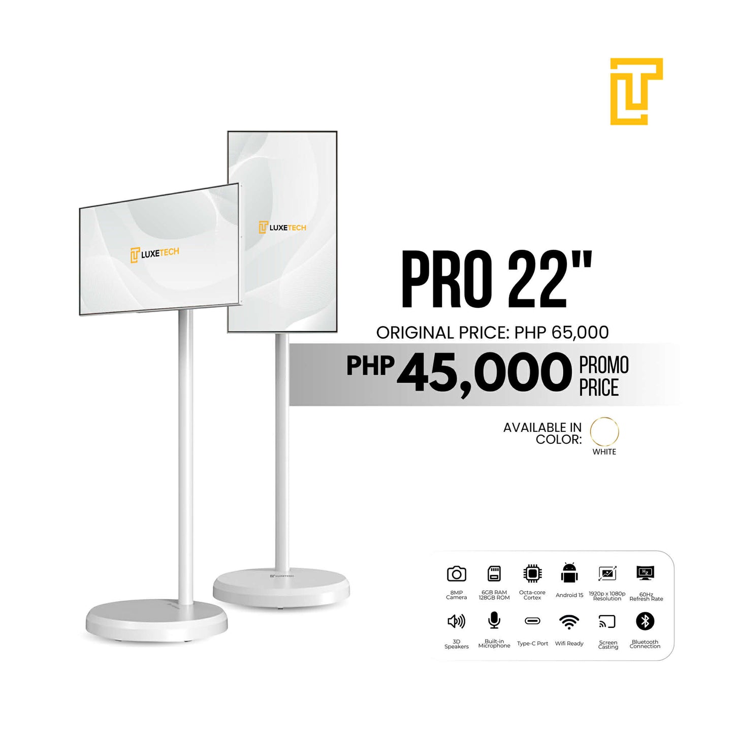 Luxetech PRO 22"